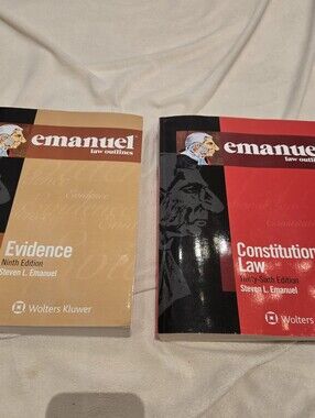 Emanuel Law Books Bundle (x2)